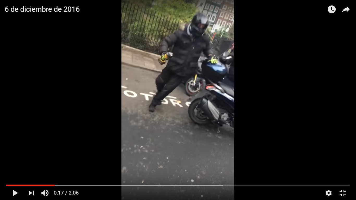 Man called Jammy Dodger cleared over riding on pavement video
